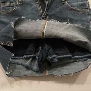 Denim skort/skirt